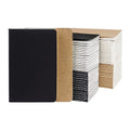 Myway Mini Notepad Bulk Small Journal Pocket Notepads Kraft Brown Black Paper Notebook for Kids