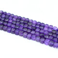 Factory Wholesale 5*5mm Natural Faceted Dark Amethyst Loose Gemstone Beads