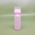 2022 New Hair Dye Bottle with Comb pink Empty Hair Dye Bottle with Applicator Brush Dispensing Salon Hair Dye Squeeze Bottle