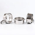 High Quality Coffee Handle Head Stainless Steel Two-ear Coffee Handle Head Bottomless Handle Head