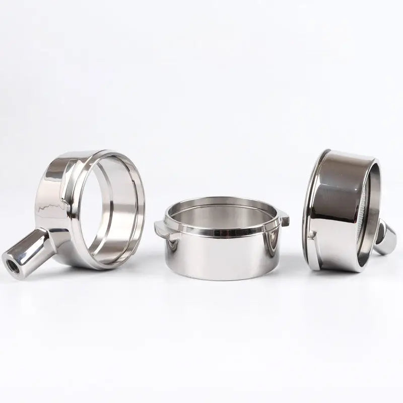 High Quality Coffee Handle Head Stainless Steel Two-ear Coffee Handle Head Bottomless Handle Head