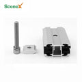 Solar Panel Mount Clamp Thin Film Middle Clamp Bracket Kits for Solar PV Mounting Structure