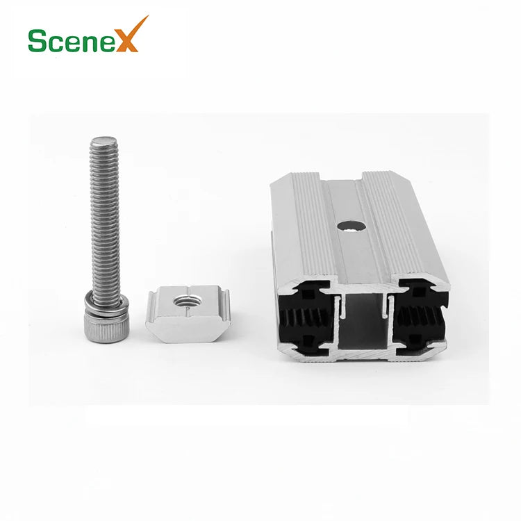 Solar Panel Mount Clamp Thin Film Middle Clamp Bracket Kits for Solar PV Mounting Structure