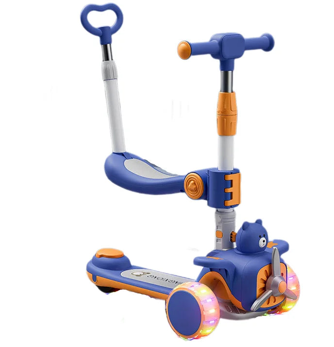 2024 Latest Model Supply Kids Animal Scooters in Mall