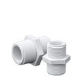PVC Double External Thread Direct Through Double External Thread Direct Pipe and Pipe Fitting Joint