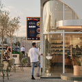 Split Screen Led Digital Signage and Display Digital Signage Outdoor Double Side Digital Signage and Display Outdoor Waterproof