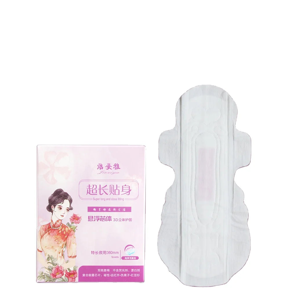 Wholesale Biodegradable Organic Natural Cotton Cheap Menstrual Ladies Pads Oem of Sanitary Napkin