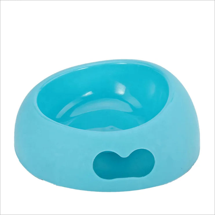 Color Pet Feeder Bowl Design Dog Bowls Plastic Dog Cat Bowl