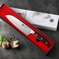 Ultra-Sharp Professional Chef 7 Inch Santoku Knife German Stainless Steel