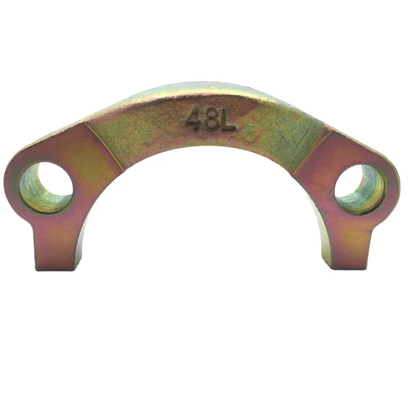 Carbon Steel High Pressure Hydraulic Hose Fitting SAE Split Flange Clamps 3000psi Forged Zinc Plated Smooth 3-Year Warranty