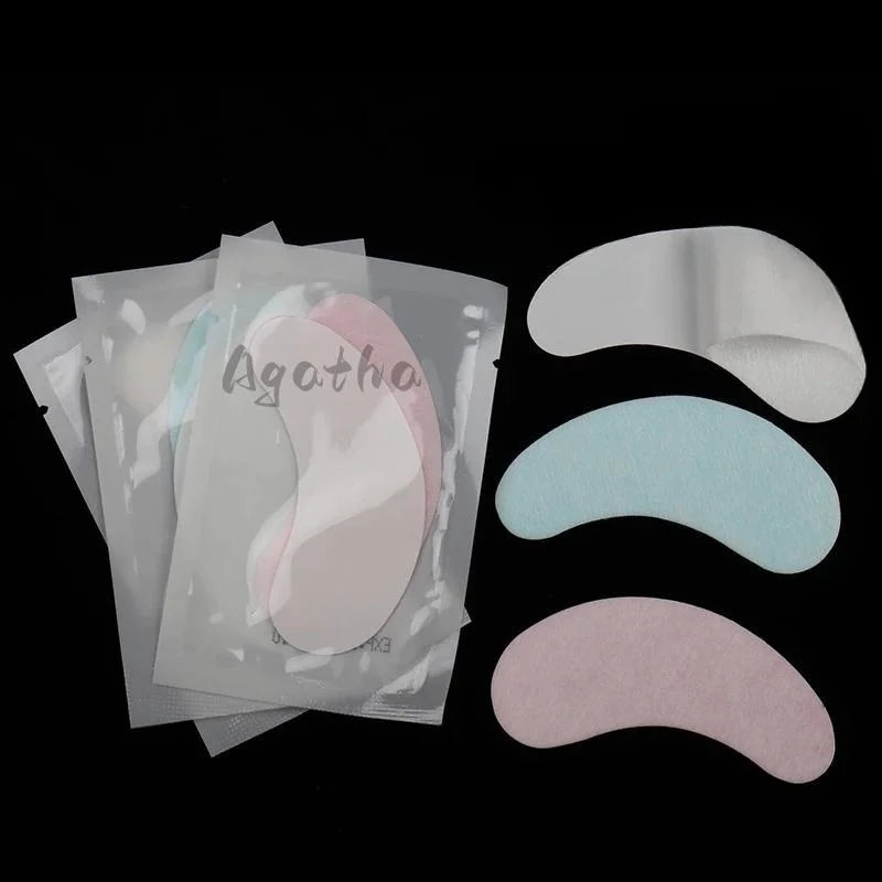 Wholesale Eyelash Pad Gel Patch Blue pink White Collagen Under Eye Patches for Grafting Eyelash Extension