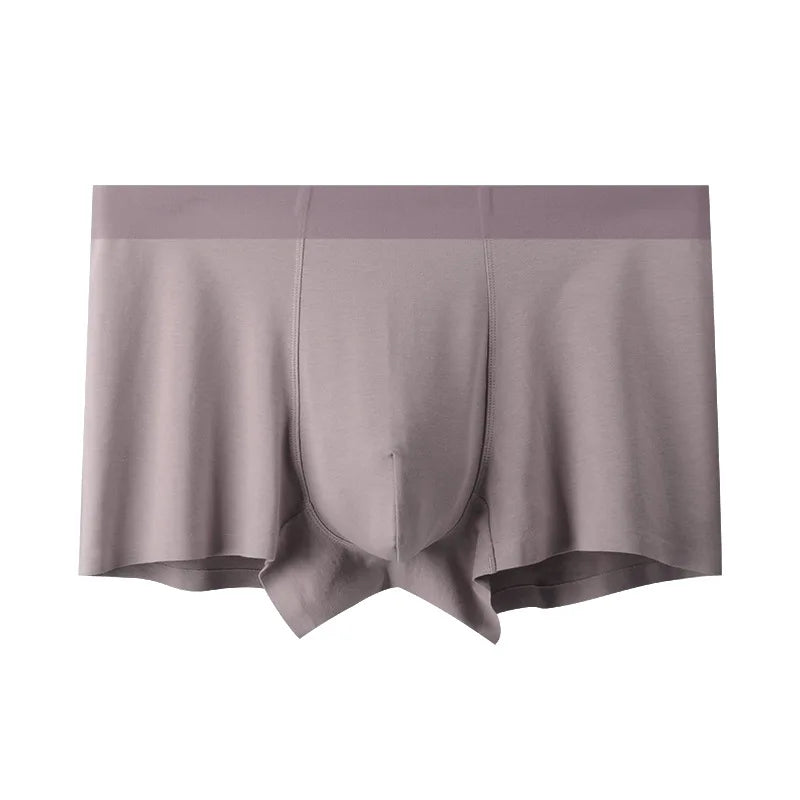 Men's Classic Cotton Boxer Briefs Seamless Plus Size Fit Fashionable Design with Soft Fabric Bulk Orders Custom Labels