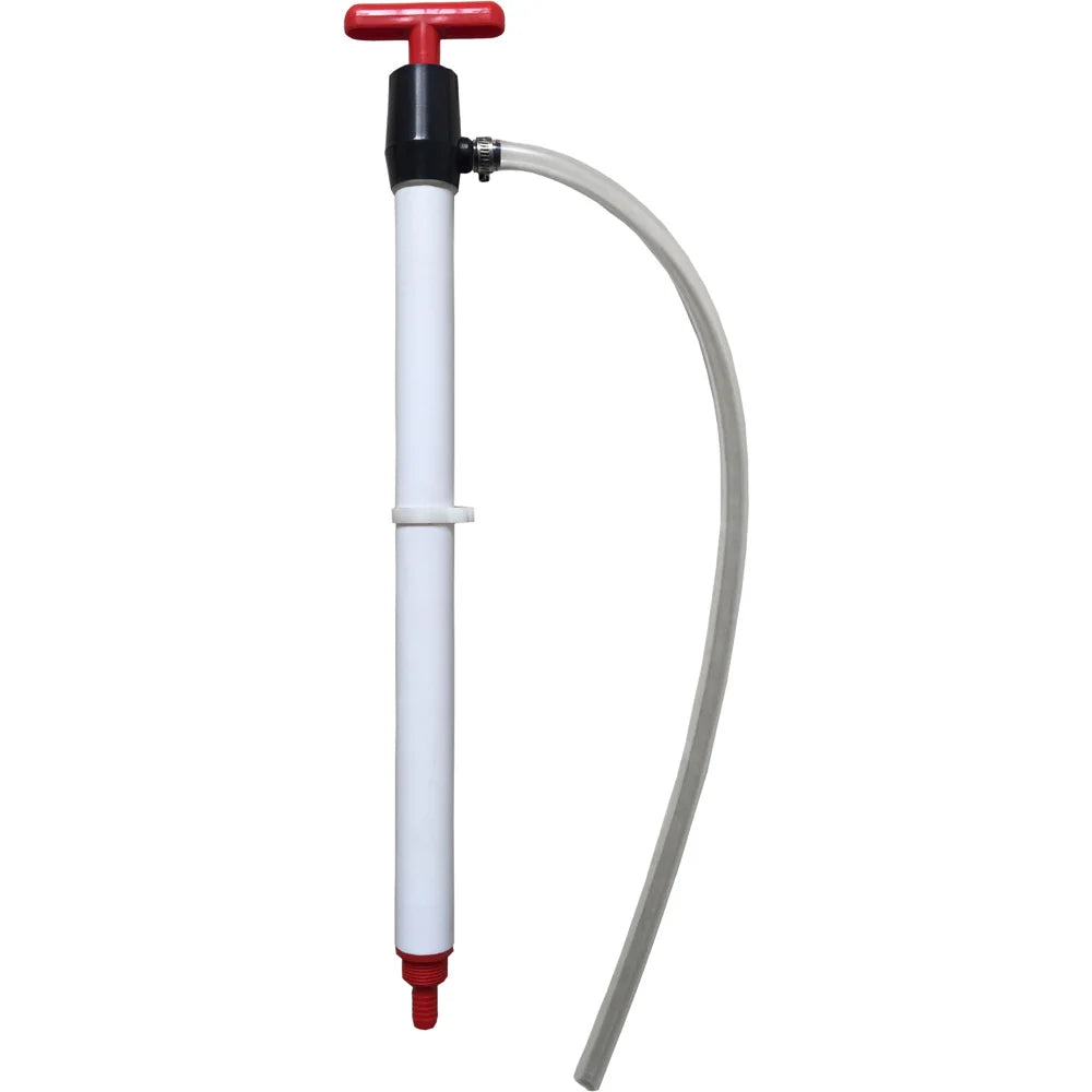 5 Gallon Pail Pump 20 Liter Hand Operated PVC Plastic Self-priming Vertical Lift Acid Alkali Detergent Fluid Transfer Pump