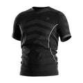 Minimal Men's Compression Shirt Short Sleeve Moisture-Wicking Quick Dry Elastic Ergonomic Fit for Gym Workout