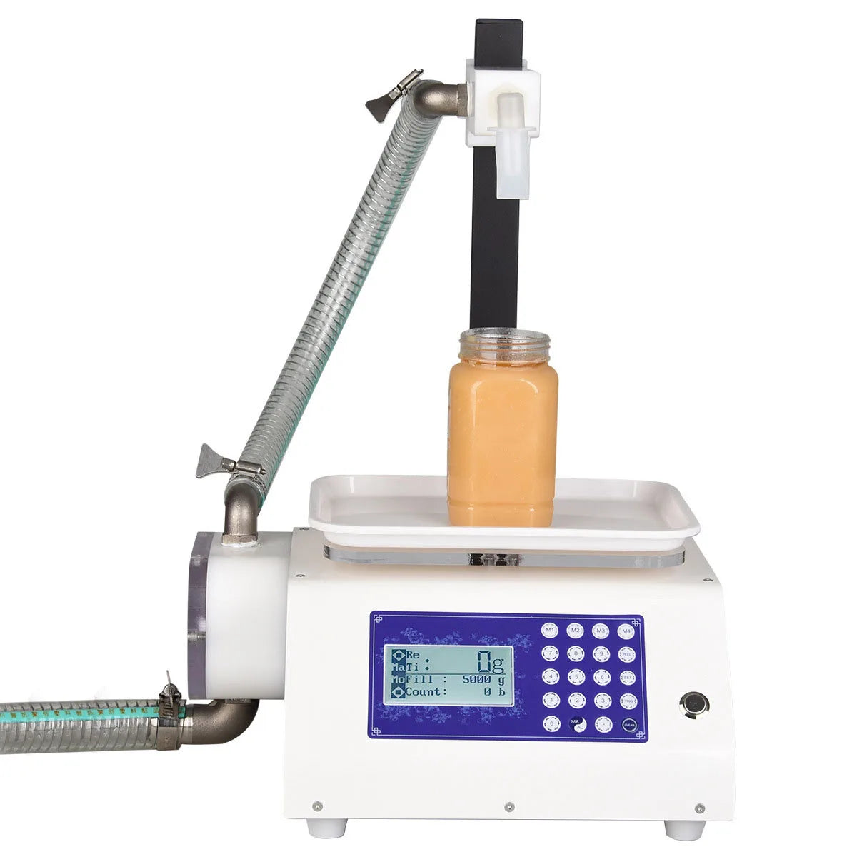 Honey Intelligent Filling Machine Small Weighing Liquid Dispenser Filling Honey Royal Jelly Automatic Filling Machine