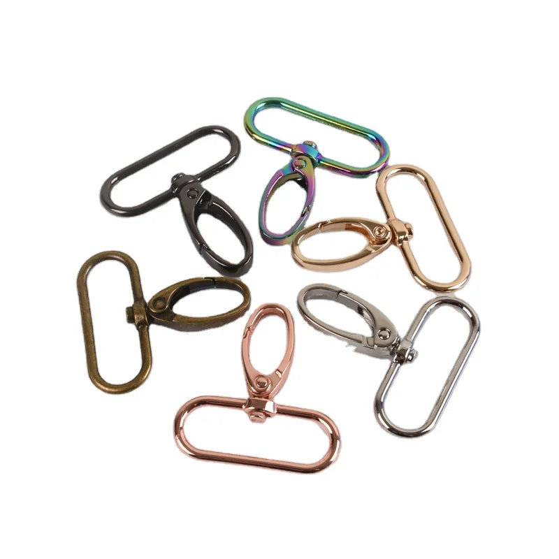 38mm Metal DIY Keychain Bag Accessories Handbag Strap Buckles Lobster Clasp Dog Collar Carabiner Snap Hook
