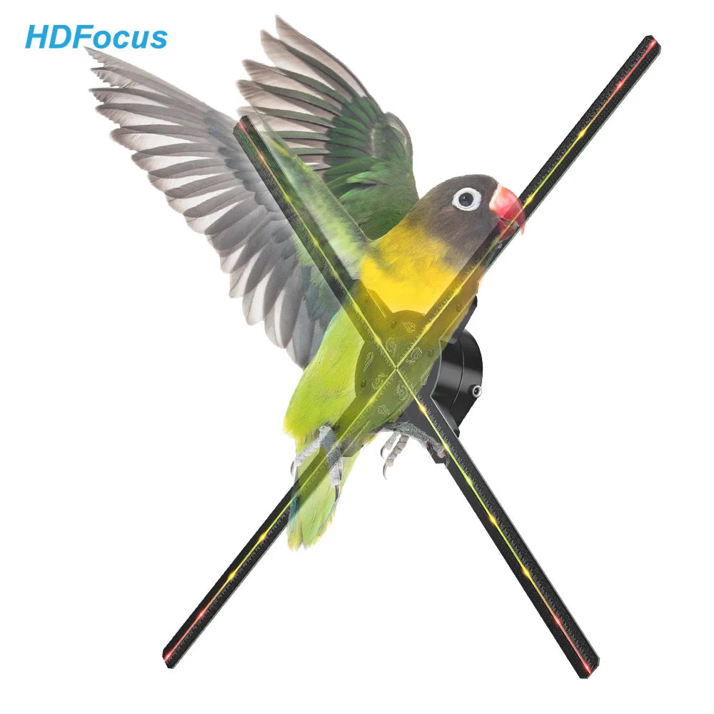 Other Advertising Equipment 65cm Olograma 3d Fan Hologram 3d Fan Holographic Display 3d Projector Hologram Fans