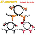 160mm Hydraulic Disc Brake Bicycle 620g Aluminum Alloy BH-87 Clamp Hand Brake Cable Oil Disc Brake 87 Aluminum for Mountain Bike