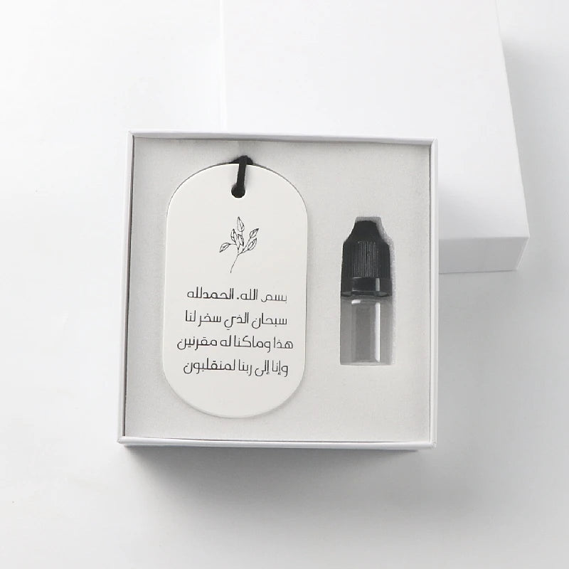 Stocked Hanging Scented Ceramic Car Wardrobe Air Freshener Porcelain Flower Aroma Plaster Home Fragrance Essential Oil Diffuser