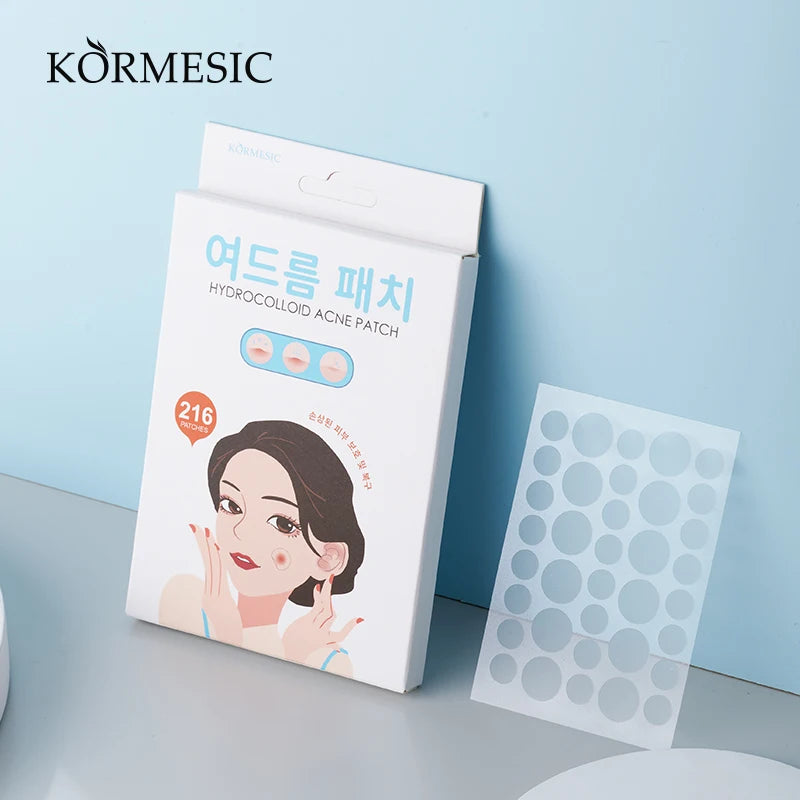 Hot Sale OEM ODM Spot Face Dots Acne Absorbing Cover Waterproof Hydrocolloid Pimple Acne Patches Acne Patch