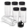Butterfly Lid Seasoning Bottle Pepper Powder Bottle PET Plastic Seasoning Bottle Barbecue Material BBQ