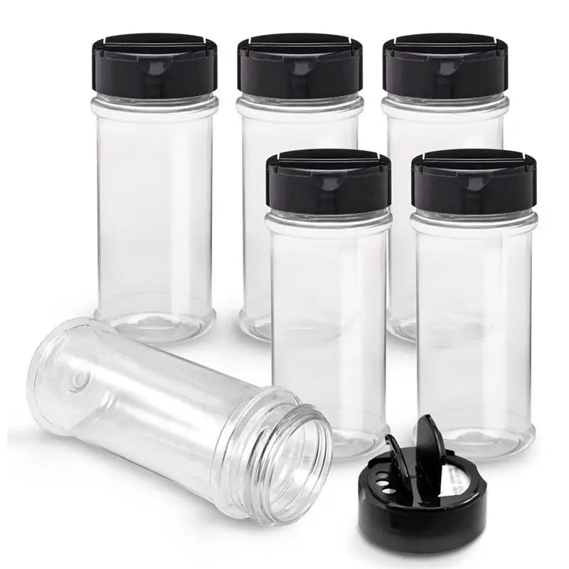 Butterfly Lid Seasoning Bottle Pepper Powder Bottle PET Plastic Seasoning Bottle Barbecue Material BBQ
