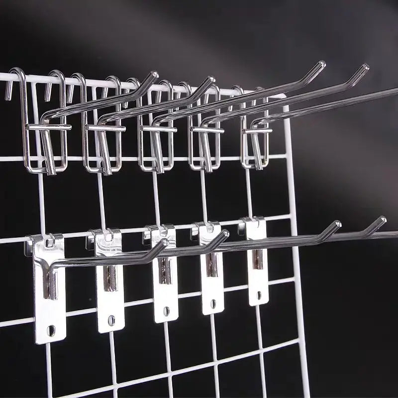Small Item Hanging Facilitator Neat Organized Display Supermarket Store Mesh Shelves Sheet Metal Fabrication Product Brand 10000