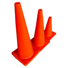 Wholesale Roadsafe LZ70 PVC Traffic Cone 70cm Height 360x360mm Size Flexible Orange Reflective Safety Warning Cones
