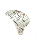 Butterfly Style Gua Sha Jade Picasso Jasper Plate Gua Sha Tool