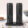 Custom Kitchen Wholesale 2 in 1 Rechargeable Electrical Automatic Salt and Pepper Grinder Mill Set