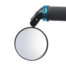 Left Right Universal Wide Angle Rearview Mirror Adjustable Rotatable Design for Bicycle Scooter Mobility Scooter Outdoor Travel