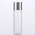 Factory Price clear Frosted Empty Cosmetic Packing Bottle Pet 100ml Thick Toner Bottle with Screw Cap and Plug