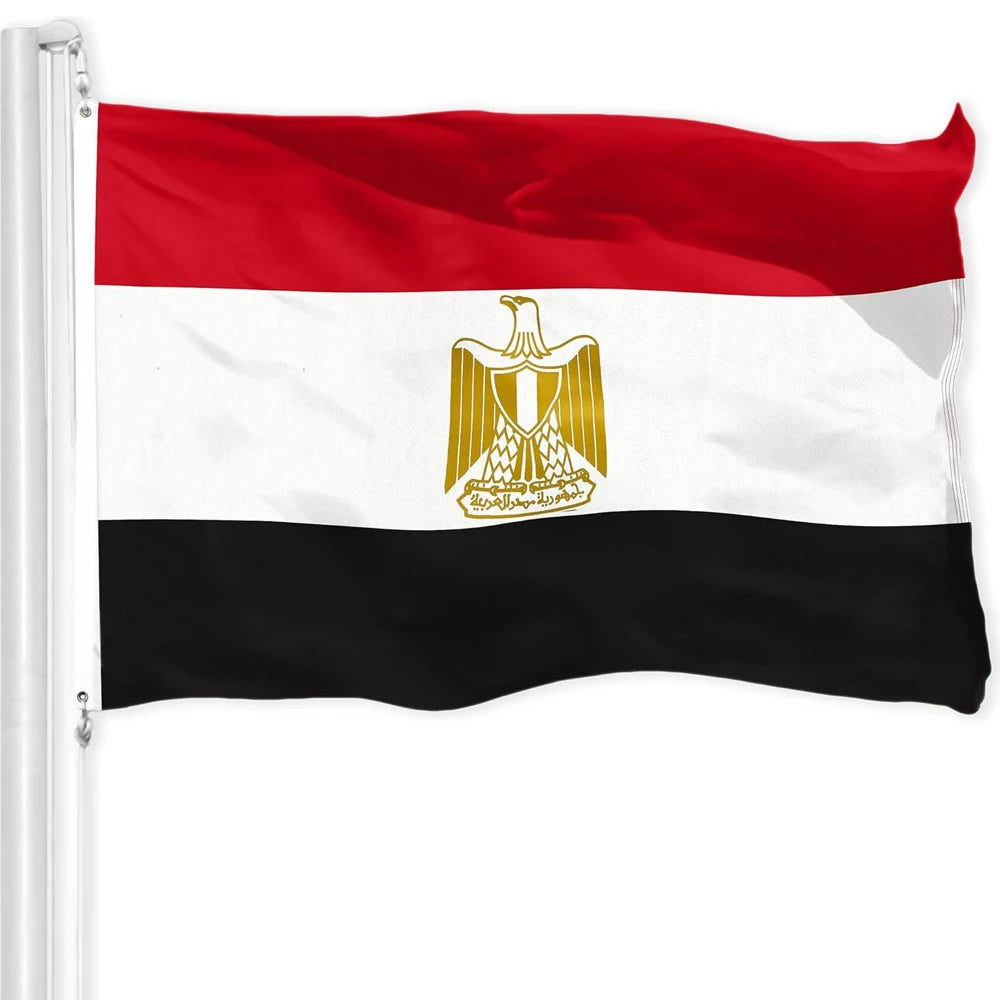 2026 Egyptian Flag 3*5ft Egypt World  Body Cup Flag Customized Football Team Flags Waving Flags