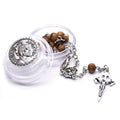 2023 New Wood Rosary Santiago Cross Box Set Catholicism Gift Religious Prayer Beads Rosaries Bracelet