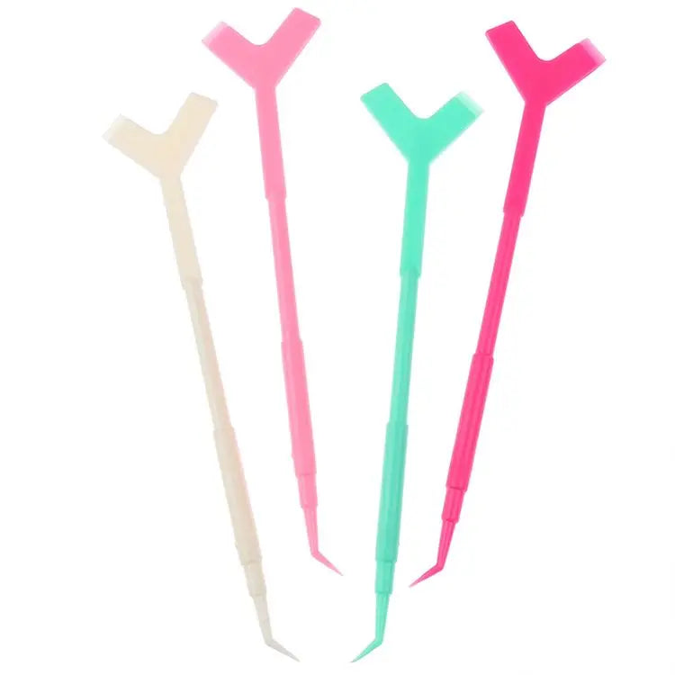 Y-stick Eyelash Perming Sticks Pick Recycling Lashes Shield Lifting Curlers Eyelash Applicator Eyelash Comb Makeup Aid Tool
