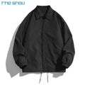 OEM Custom Design Windproof  Pilot Jacket Casual Motorcycle Men's Bomber Cargo Coat Workwear Nylon Jacket for Men