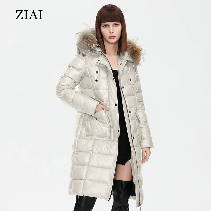 Hot Selling Warm Parka Women Padded Jackets Hooded Winter Down Coats Plus Size Girls Quilted Cropped Puffer Coat