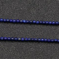 DIY Loose beads Lapis Lazuli beads for bracelet accessory 2mm