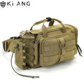 Roewe New Design Outdoor Sports Tactical Waist Bag Multifunction 3P Hiking Messenger Bag 3-5L