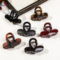 QIYUE PC 8cm Flat Love-Heart Shaped Hair Clips PC Heart Hair Clips Women's Hair Accessories