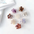 Trendy Claw Jaw Clips Wholesale Mini Flower Hair Claw Acetate Fringe Clips Small Daisy Girls Hair Accessories Claw Clips