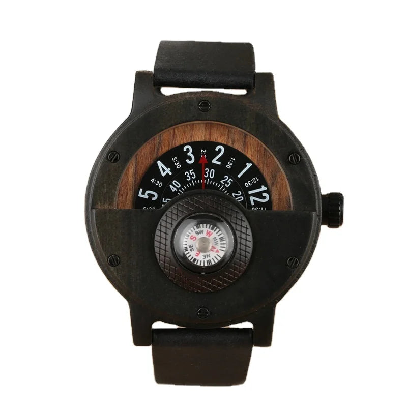 Outdoor Men Sport Watches Women Quartz Wrist Compass Watch