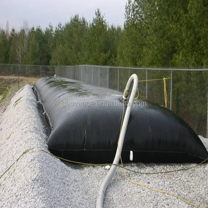 Geovance 100kn 120kn Woven Geotextile Sludge Dewatering Geo Bag Embankment Breakwater Tube PP Material Geomaterial Geobag