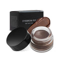 Hot Sale Long Lasting Waterproof Dye Eyebrow Cream 10 Colors Custom Private Label Eyebrow Pomade