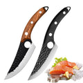 Forged Hammer Pattern Multi-purpose Butcher Knife Stainless Steel Fierce Steelpork Stallskinning Knife Bone Cuttingknife