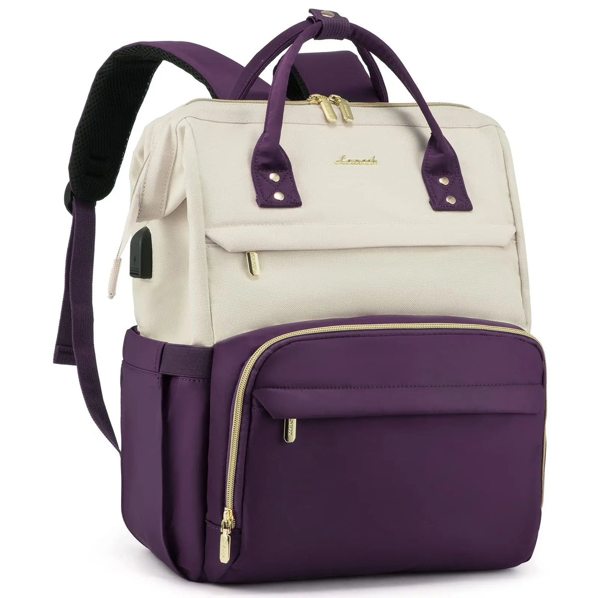 Lovevook 2024 14 15.6 17 Inch Large Cute Laptop Backpack for Women Oxford Waterproof Travel School Work Bag Luxury Lady Backpack MegaBDM