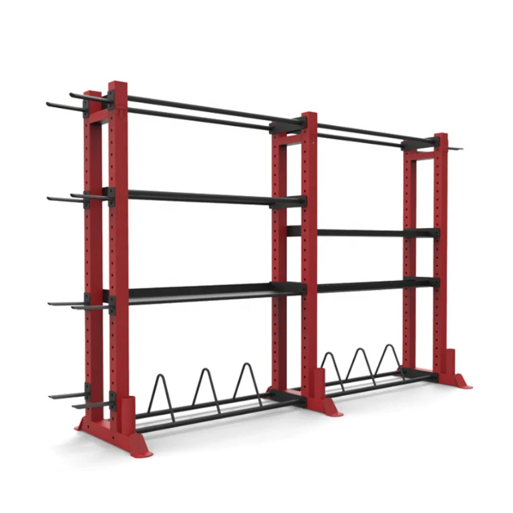 Gym Equipment Multi Function Weightlifting Kettlebell Storage Dumbbell Weight Plates Rack