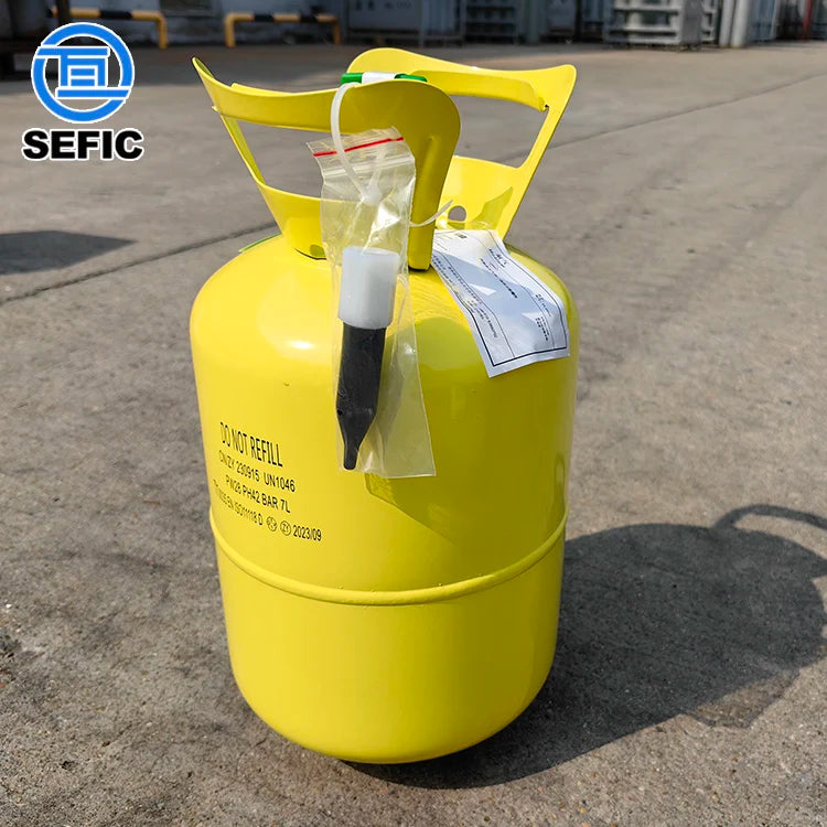 7L/13.6L 30LB Disposable Helium Tank Helium Gas Cylinder for Balloons Helium Bottle