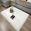 Long Plush Area Carpet Faux Fur Sheepskin Shaggy Rug Soft Faux Fur Carpet for Home Bedroom Decorative