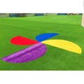 Colorful Grass Uv-proof Outdoor Artificial Meadow Grass Mat Artificial Grass Carpet